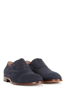 black suede oxford shoes