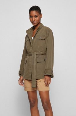 cotton canvas field jacket