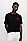 徽标和心形印花宽松版型棉质 T 恤,  001_Black