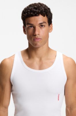 Paquete de 2 camisetas sin mangas, Blanco