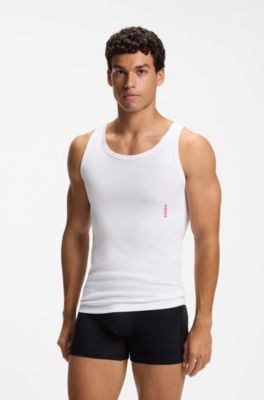 Paquete de 2 camisetas sin mangas, Blanco
