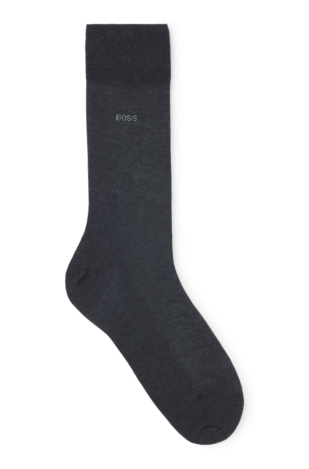 BOSS Regular-length logo socks Egyptian cotton