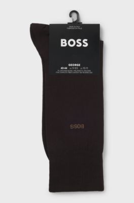 Regular-length socks, Dark Brown