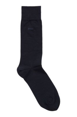 Visiter la boutique BOSSBOSS Hommes 2P RS Uni CC Lot de deux paires de chaussettes mi-mollet en tissu stretch 