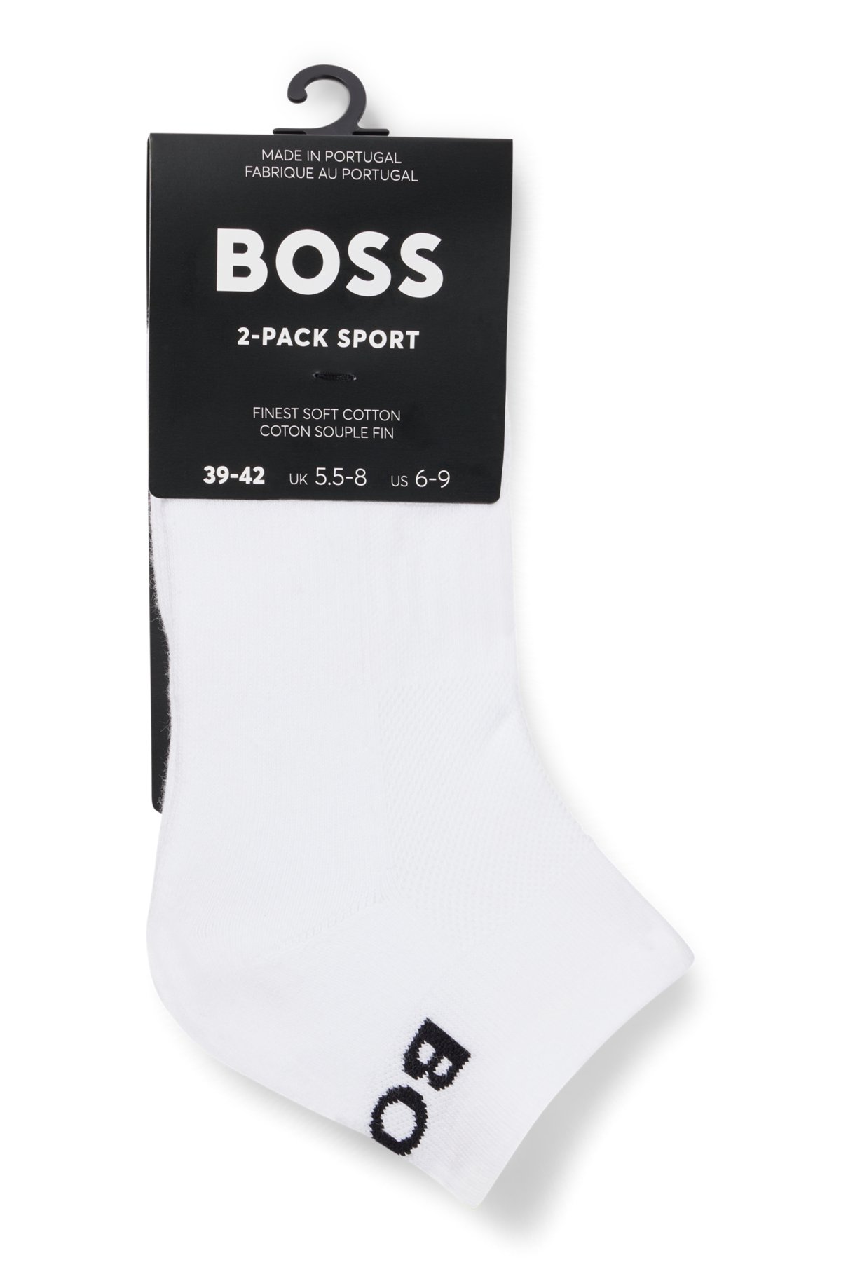Fitness Cotton Ankle Socks 2-Pack