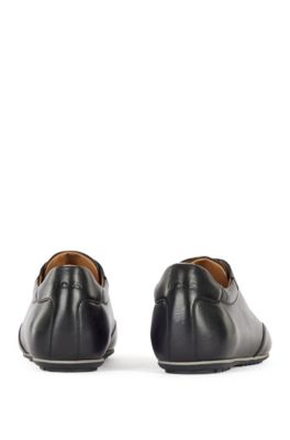 rubber soled black oxford shoes