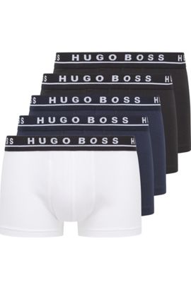 Bleu Marque  X-Large Hugo BossBoss Lot de 3 Boxers pour Homme 