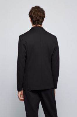 hugo boss cotton jersey blazer