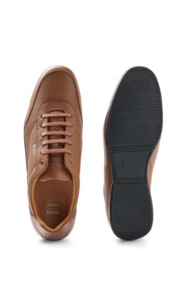 brown boss trainers
