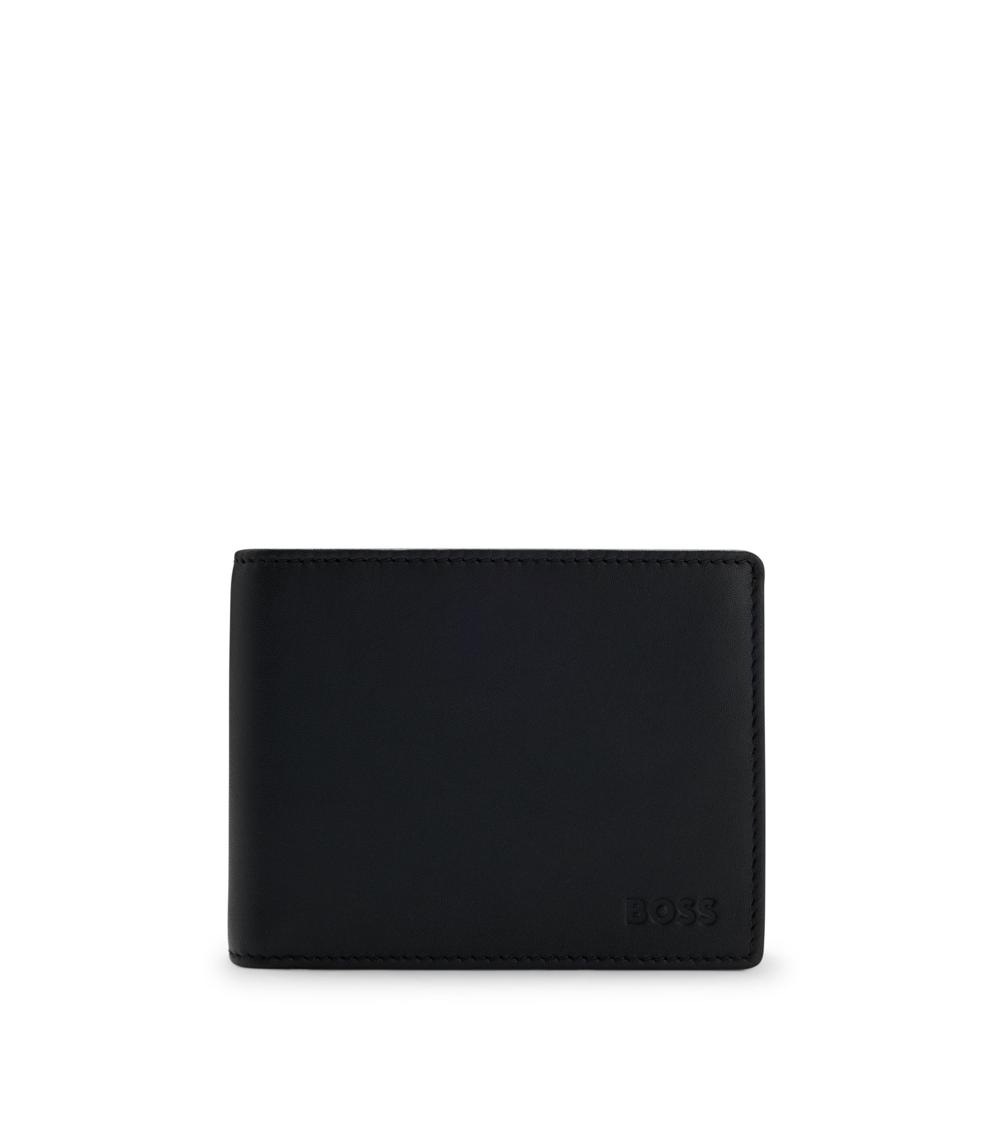 Geldbörse aus Leder mit geprägtem Logo