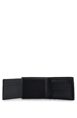 BOSS by Hugo Boss Men's Structured Trifold Wallet