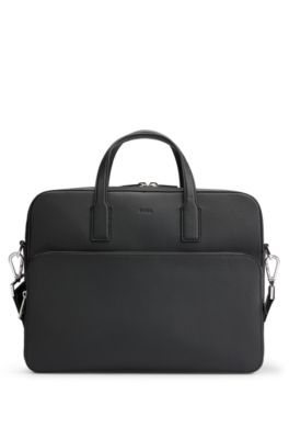 HUGO Synthetik Weekender aus strukturiertem Nylon mit rotem Logo-Label in Schwarz für Herren Herren Taschen Reisetaschen und Weekender 