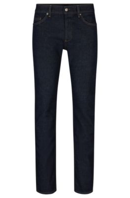 BOSS - スリムフィットジーンズ ダークブルー コンフォートストレッチ  