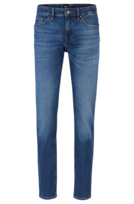 bequemem Stretch-Denim - Slim-Fit aus Blaue Jeans BOSS