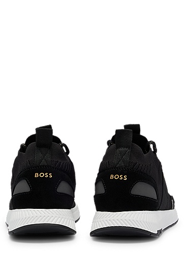 BOSS 博斯套袜运动鞋,  007_Black