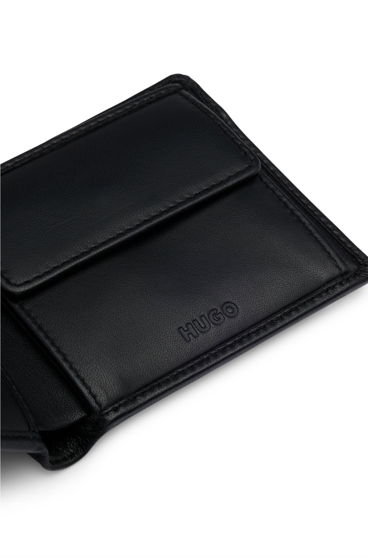 HUGO - wallet with embossed