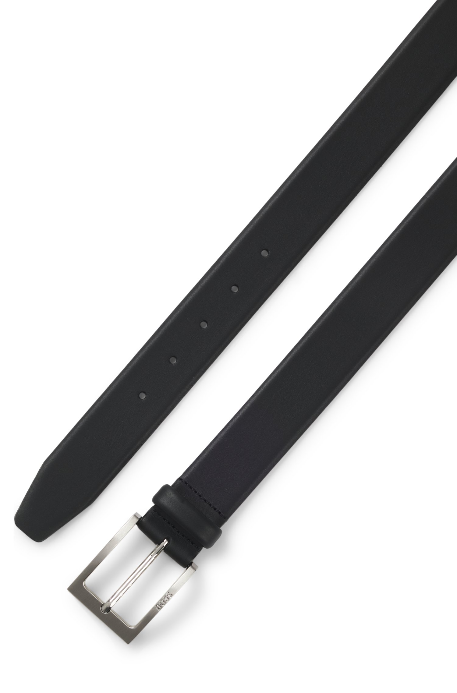 Boss Nappa-leather belt with pin buckle skärp & hängslen herr – bild 2