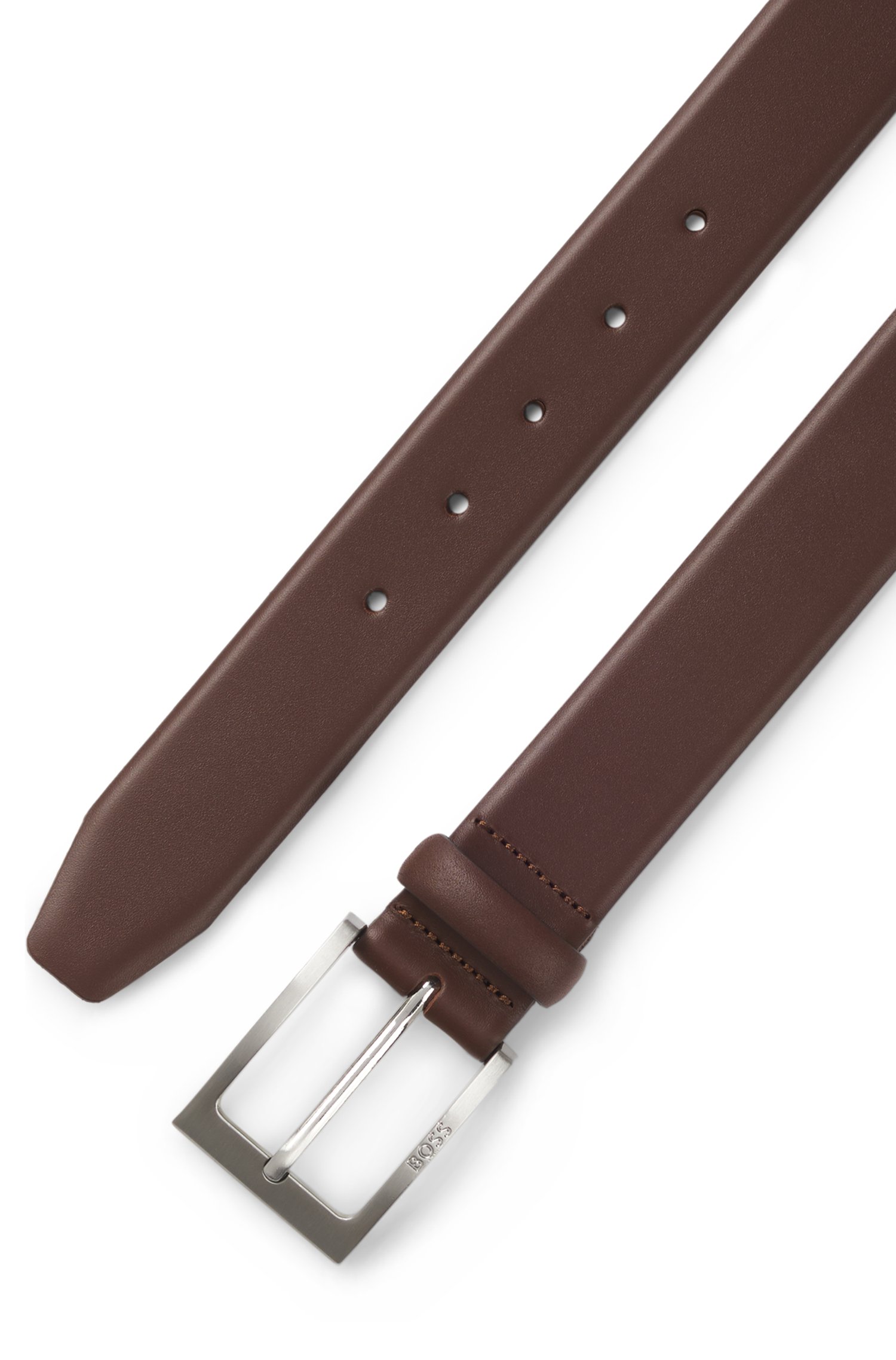 Boss Nappa-leather belt with pin buckle skärp & hängslen herr – bild 2