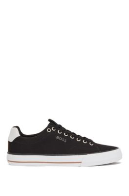 cotton canvas trainers