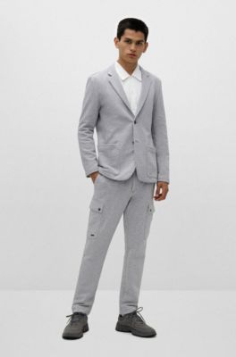 hugo boss grey sport coat