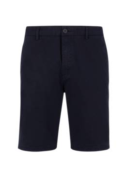 Hugo Boss Slim-fit Chino Shorts In Stretch-cotton Gabardine