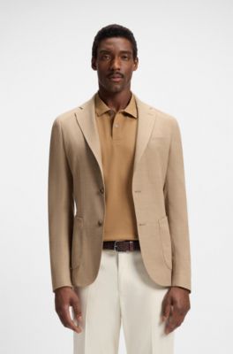 Geweven leren riem, Donkerbruin