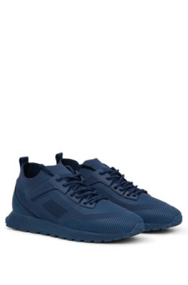 Mens Shoes Trainers Low-top trainers Product Of New York Leather Trainers in Blue for Men 