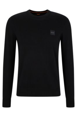 Hugo boss crew neck jumper discount