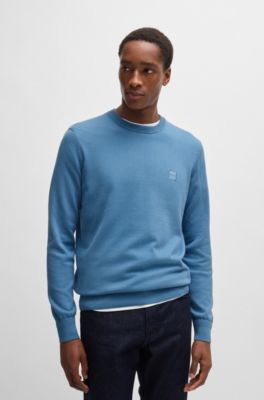 Stylish Blue Sweaters for Men by HUGO BOSS Designers Menswear