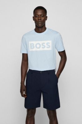 hugo boss shorts and tshirt