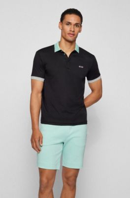 boss paule logo polo shirt