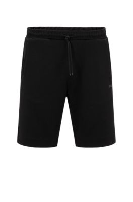 Black hugo boss store shorts