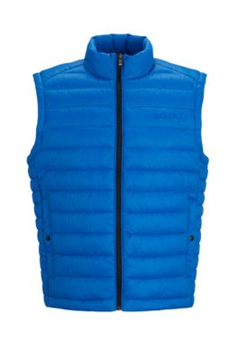 BOSS Packable gilet with tonal logo
