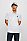HUGO 雨果机器人印花图案弹力棉修身 Polo 衫,  100_White