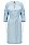 BOSS 博斯缩褶细节棉质束腰连衣裙,  450_Light/Pastel Blue