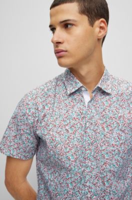 hugo boss short sleeve shirt xxl