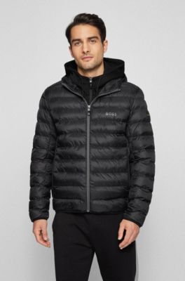 boss puffer jackets