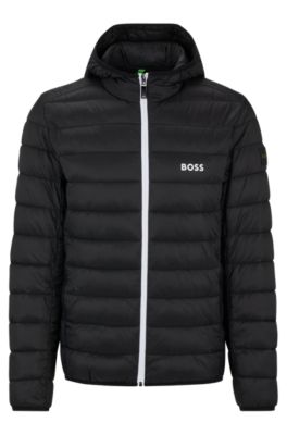 BOSS - はっ水 パファージャケット ロゴディテール