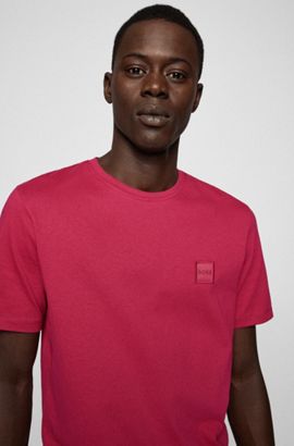BOSS Bodywear T-Shirt Logo Open Pink 