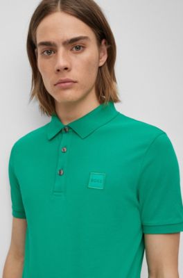 Green Polo Shirts For Men By Hugo Boss | Designer Menswear