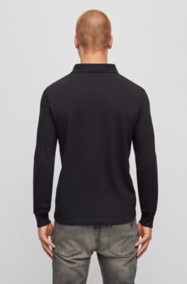 Shop hugo boss long sleeve polo slim fit Best Sale