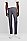 BOSS 博斯饰以微型图案的弹力棉修身休闲裤,  404_Dark Blue