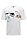 BOSS 博斯可拆卸徽标徽章平纹针织棉 T 恤,  100_White