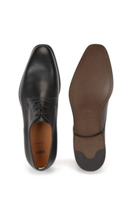 Chaussures Oxford en cuir verni HUGO BOSS Homme Chaussures Derbies & Richelieu à passepoil en gros-grain 