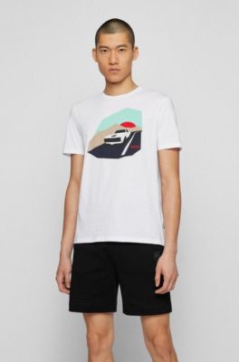 hugo boss shorts t shirt