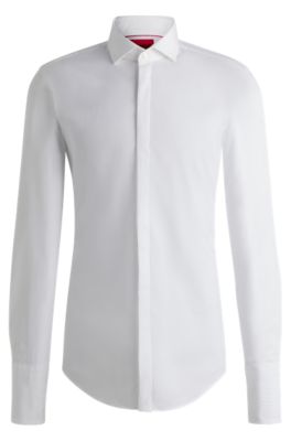 Hugo Boss Azzurro Cotton Men Shirt main image 1