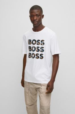 boss white t shirts