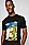 BOSS 博斯夏季艺术图案印花棉质平纹针织常规版 T 恤,  001_Black