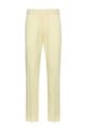 Extra-slim-fit trousers in super-flex stretch cotton, Light Yellow