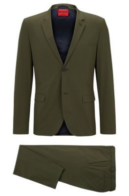 Hugo boss store green suit